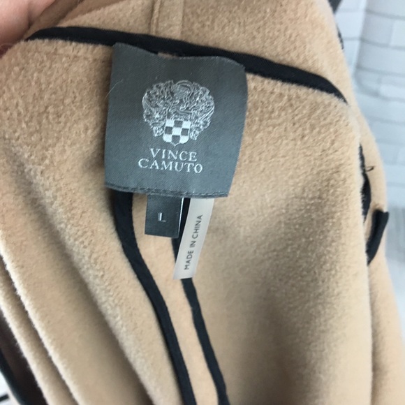 Vince Camuto Jackets & Coats Vince Camuto Soft Collar Belted Plush